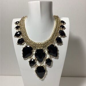 Gretchen, gold, black onyx